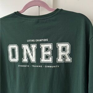 ONER ACTIVE CLASSIC OVERSIZED LIGHTWEIGHT T-SHIRT WITH PRINTED LOGO